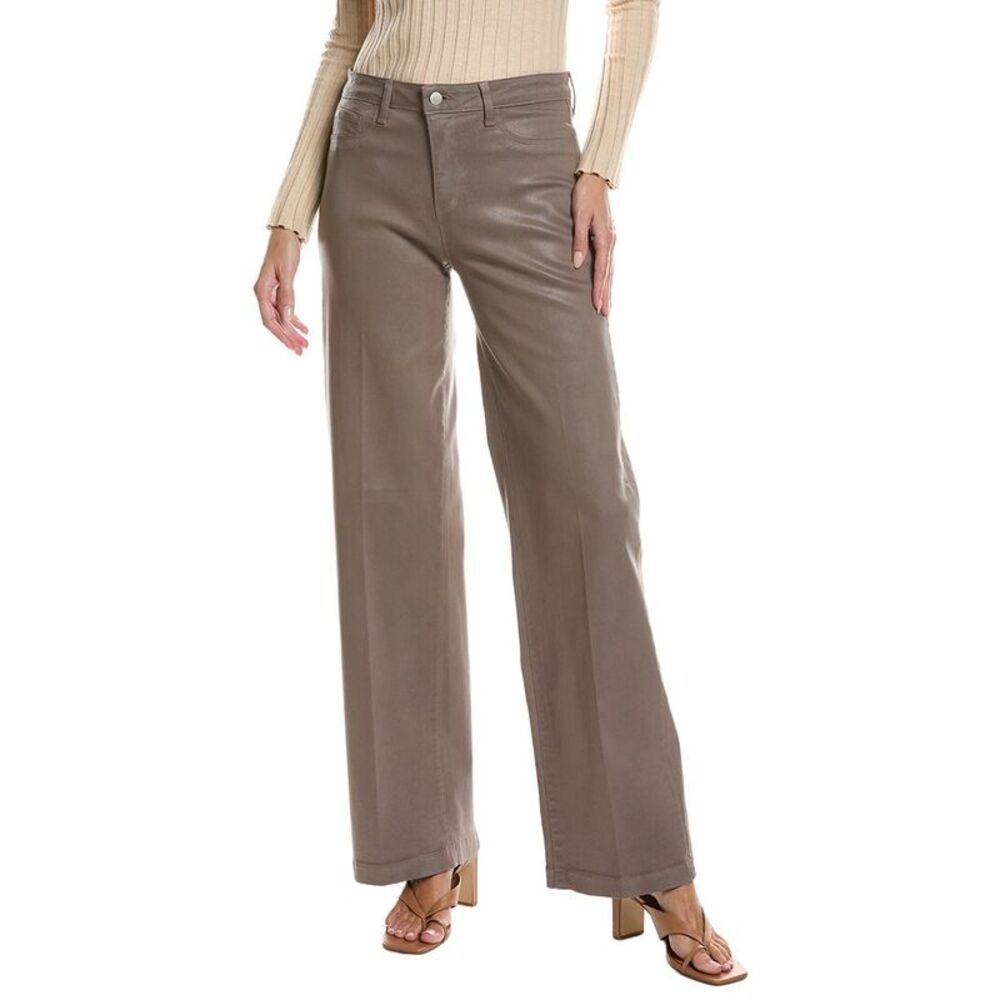 L’Agence Womens  Clayton High-Rise Wide Leg Jean